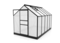 Växthus Venus 6200 Svart Poly Sockel 6,2 m² Vitavia